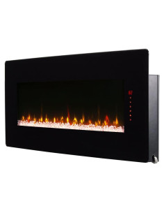 Chimenea Eléctrica Dimplex Winslow 121.92 cm Negra 1400W