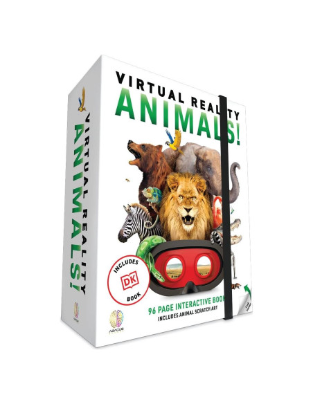 Caja de Regalo VR Animales Abacus 96 Páginas Interactivas