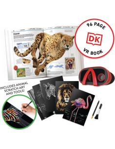 Caja de Regalo VR Animales Abacus 96 Páginas Interactivas 2