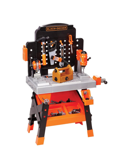 Banco de Trabajo Black+Decker Junior - 75 Herramientas Realistas