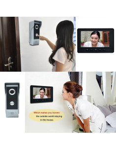 Intercomunicador de Video AMOCAM 7" HD con Cámara IR 2