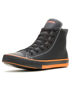 Zapatilla Casual de Motocicleta Harley-Davidson Nathan Negra