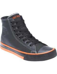 Zapatilla Casual de Motocicleta Harley-Davidson Nathan Negra 2