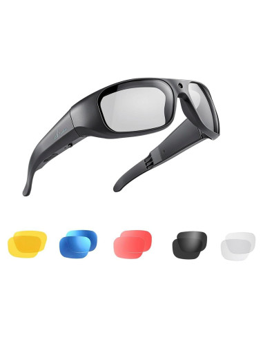 Gafas de Sol Inteligentes OhO 1080P Polarizadas Impermeables