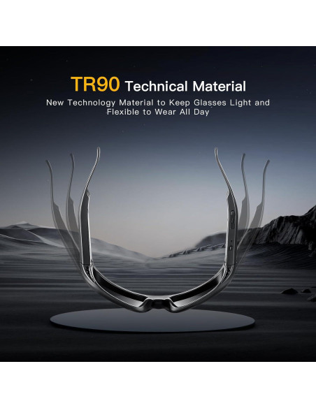 Gafas de Sol Inteligentes OhO 1080P Polarizadas Impermeables