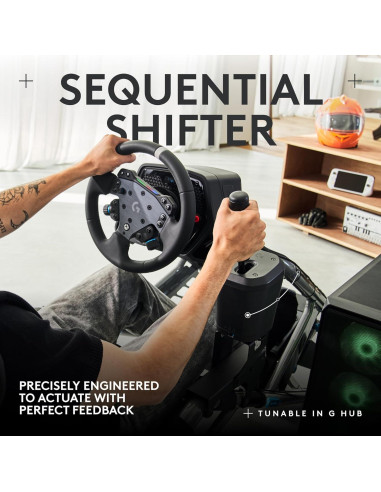 Logitech G RS Shifter y Freno de Mano 2 en 1 para PC