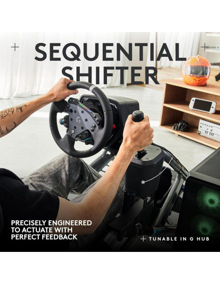 Logitech G RS Shifter y Freno de Mano 2 en 1 para PC