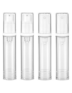 Botellas de Bomba Vacío Reutilizables Aiyorse 10ml 4 Pcs