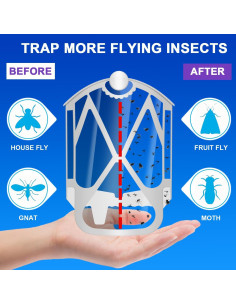 Kit de 8 Recargas Insectos Voladores Compatible ZEVO M364 Max 2