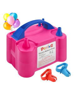 Bomba Eléctrica de Globos PCFING, Inflador Portátil 750L/min