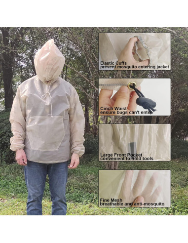 Chaqueta de Malla Aventik para Exterior UV - Talla M