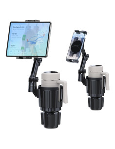 Soporte para Tablet en Portavasos Peastrex Ajustable 3-13"