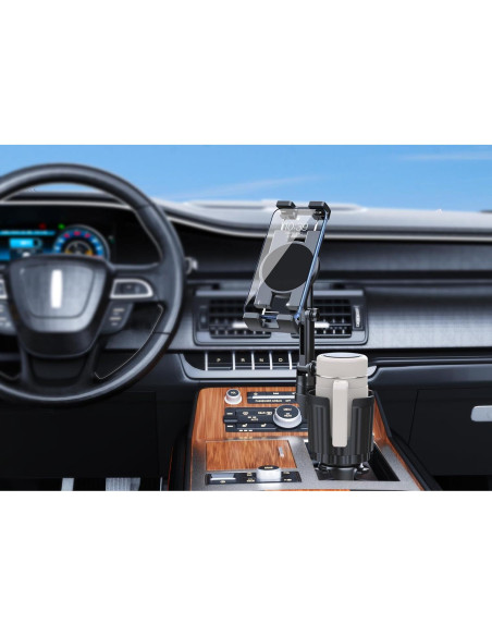 Soporte para Tablet en Portavasos Peastrex Ajustable 3-13"