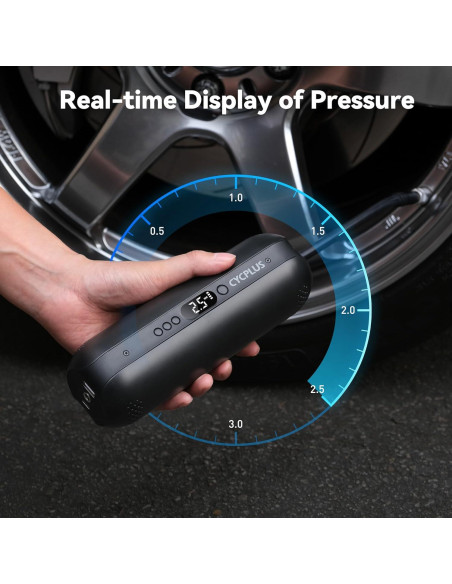 CYCPLUS Inflador de Neumáticos AL1 Inalámbrico 150 PSI