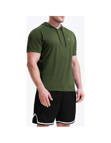 Camiseta Deportiva Neleus Sin Mangas para Hombre - 3 Pzs