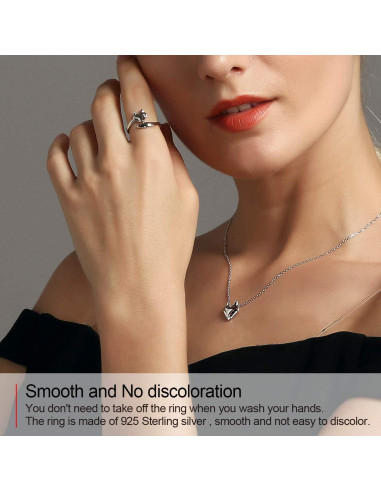 Anillo Abierto de Zorro Jewever en Plata Esterlina 925