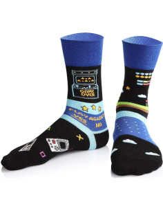 Calcetines Divertidos TODO para Hombres y Mujeres - Algodón 2