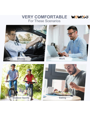 Cinturón Sin Hebilla WOWOGO Ajustable Elástico 2 Piezas