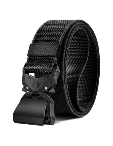 Cinturón Táctico Bulliant Elástico Nylon Militar 3,81 cm