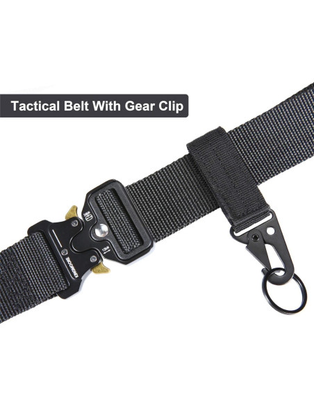 Cinturón Táctico KingMoore 3 Pack Nylon Ajustable