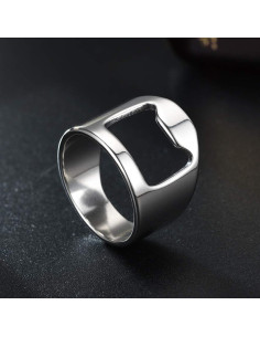 Abrebotellas de Acero Inoxidable Tenghong2021 Anillo Plata 2