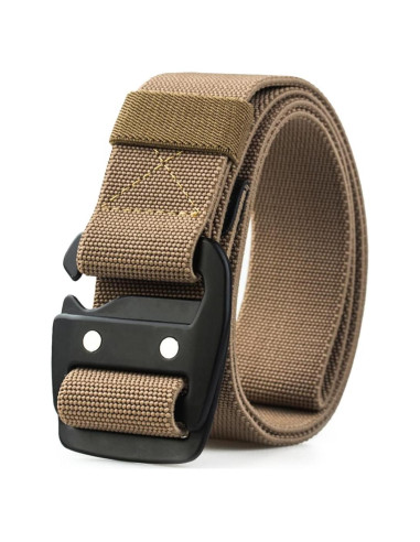 Cinturón Táctico WYuZe Elástico Militar Ajustable 28-56 cm