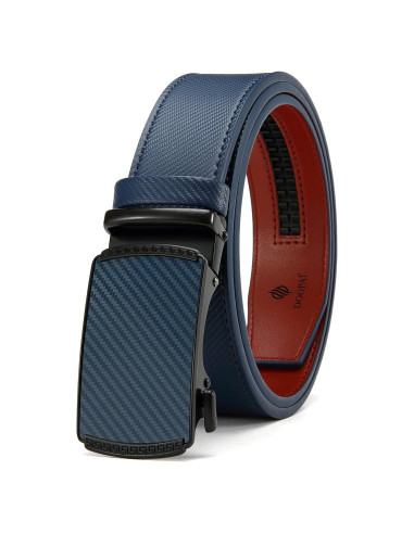 Cinturón DOOPAI de cuero genuino ajustable 3,49 cm