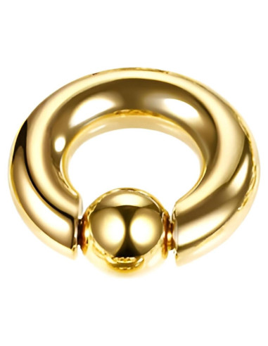 Arete Septum Acero Inoxidable Plata 14mm 2mm Unisex