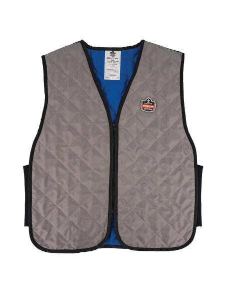 Chaleco Evaporativo Chill-Its 6665 para Hombres X-Large Gris