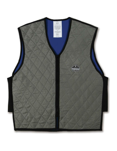 Chaleco Evaporativo Chill-Its 6665 para Hombres X-Large Gris