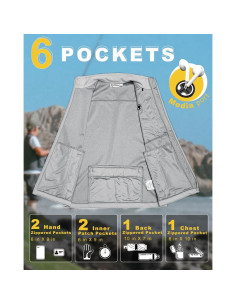 Chaleco de golf 33,000ft para hombres a prueba de viento 2