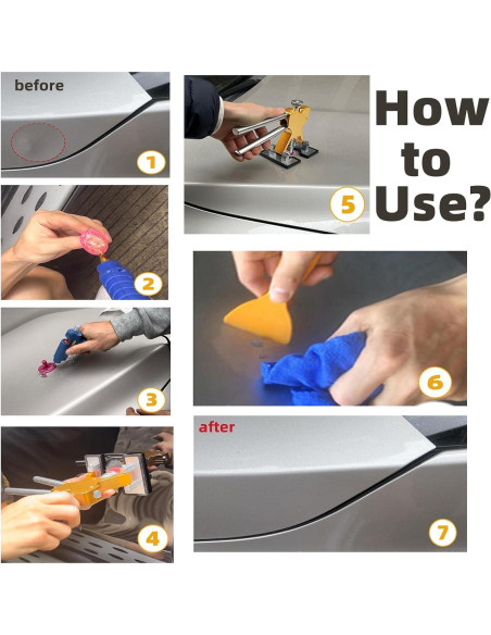 Kit de herramientas NIUVOCY XB92 para reparación de abolladuras