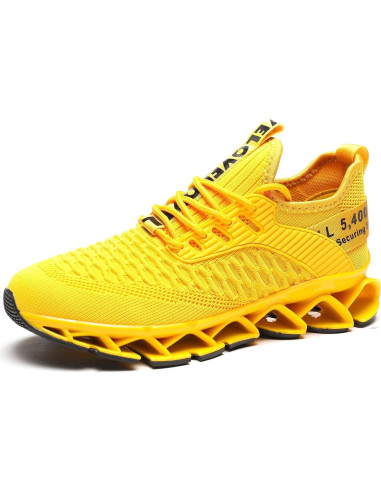 Zapatillas de Correr Kapsen Hombre 24.48 cm Transpirables