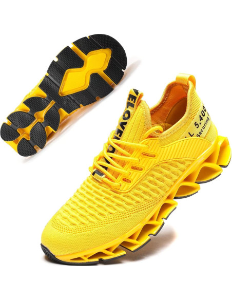 Zapatillas de Correr Kapsen Hombre 24.48 cm Transpirables