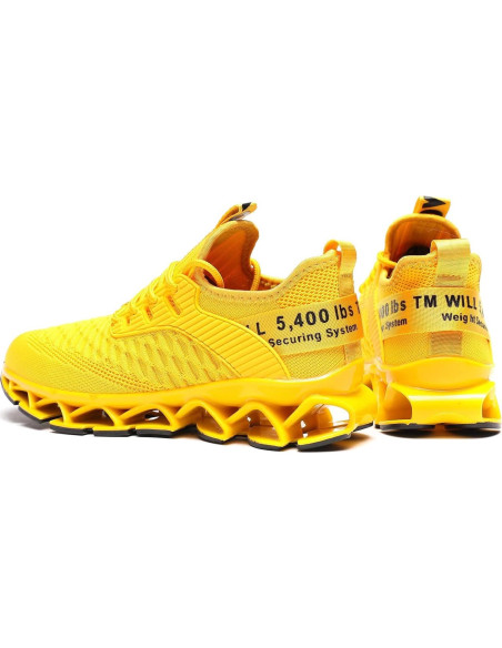 Zapatillas de Correr Kapsen Hombre 24.48 cm Transpirables