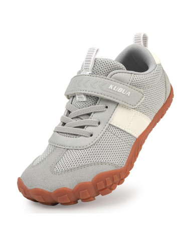 Zapatillas KUBUA para Niños 11 Gris Claro Antideslizantes