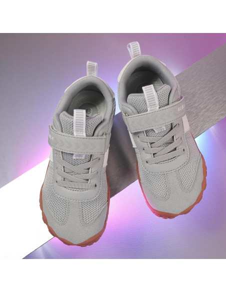 Zapatillas KUBUA para Niños 11 Gris Claro Antideslizantes