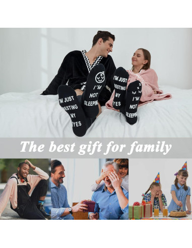 Calcetines Divertidos para Hombres Papá Abuelo Regalos