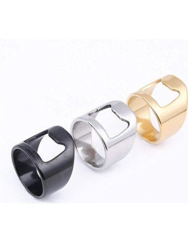 Anillo Abrebotellas INRENG Dorado 9 Creativo para Bar