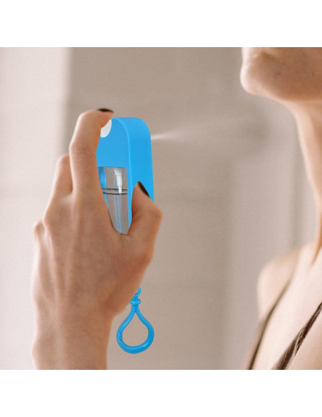 Botellas de Spray Rellenables Zhuohai 38ml Azul - Pack de 2