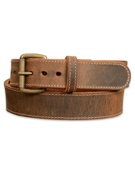 Cinturón Bullhide de cuero para hombres 1.5" ancho resistente