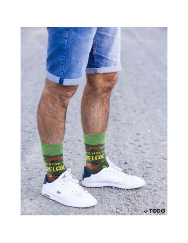 Calcetines Divertidos TODO para Hombres y Mujeres - Grande