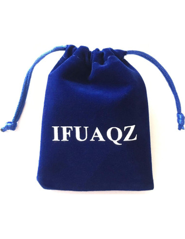 Anillo de Ansiedad IFUAQZ Oro 6MM Acero Inoxidable Floral