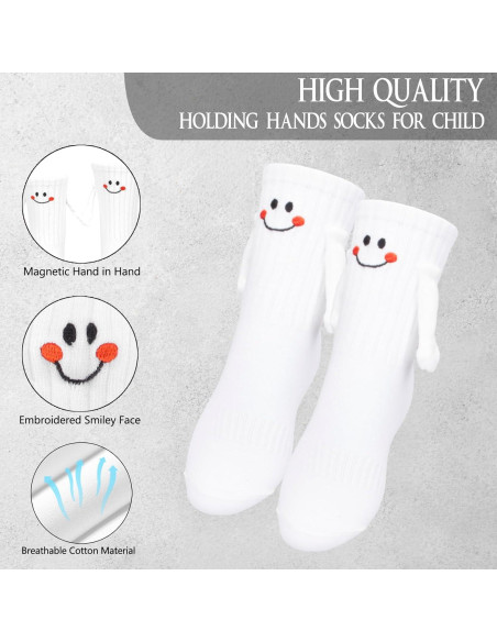 Calcetines Magnéticos Manos Unidas Niños Unisex Talla S