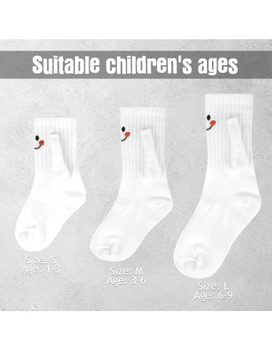 Calcetines Magnéticos Manos Unidas Niños Unisex Talla S