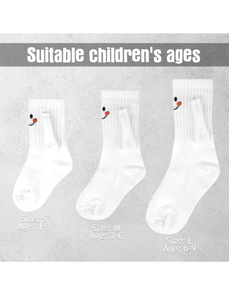 Calcetines Magnéticos Manos Unidas Niños Unisex Talla S