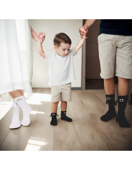 Calcetines Magnéticos Manos Unidas Niños Unisex Talla S
