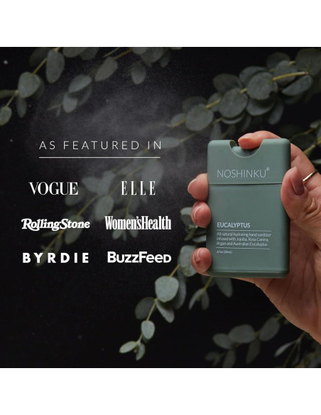 Desinfectante de Manos Noshinku Eucalipto 3-Pack 140g