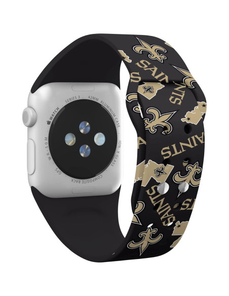 Combo HD Game Time New Orleans Saints para Apple Watch 42-45mm