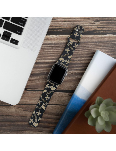 Combo HD Game Time New Orleans Saints para Apple Watch 42-45mm